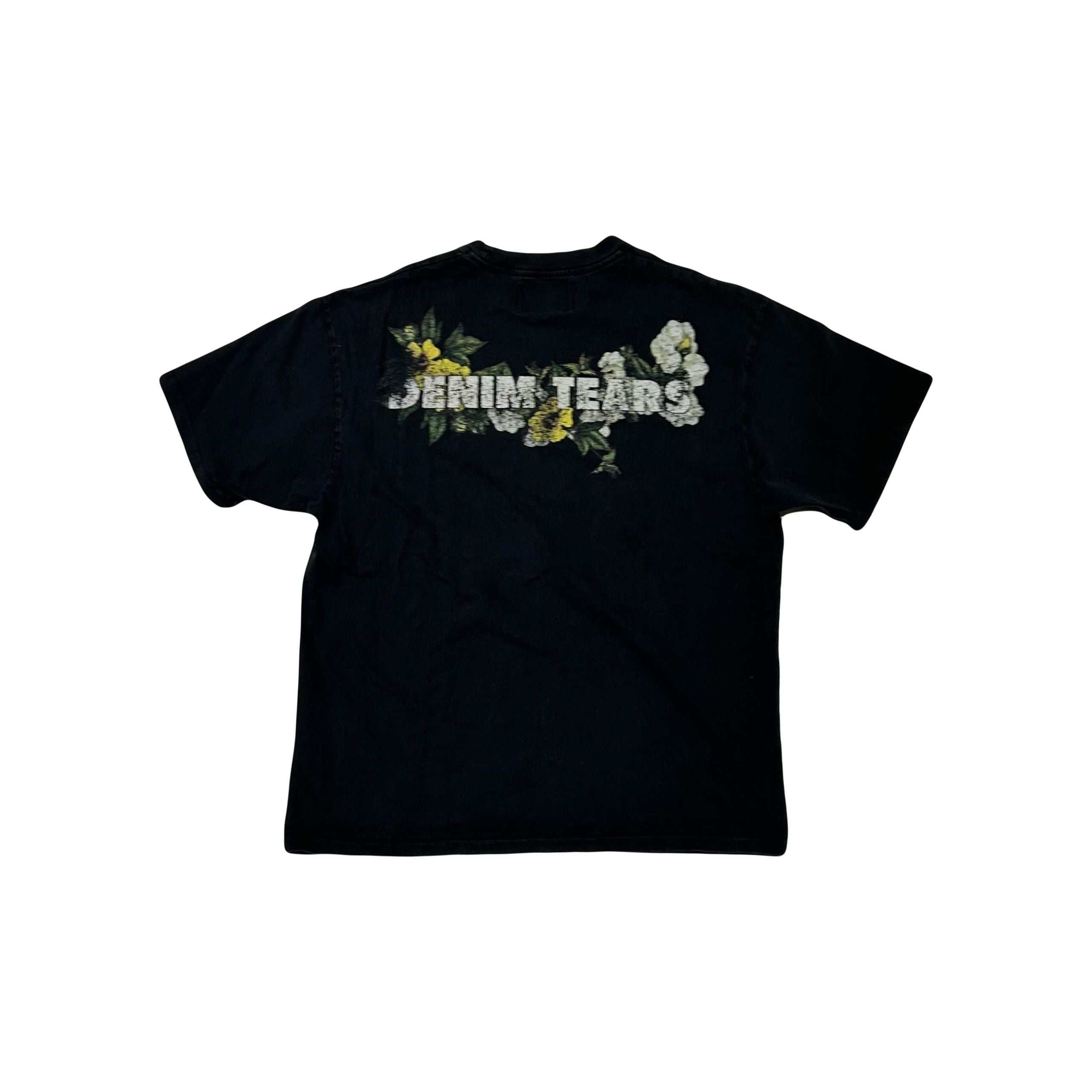 Denim Tears Black Moses Burning Bush Tee Black