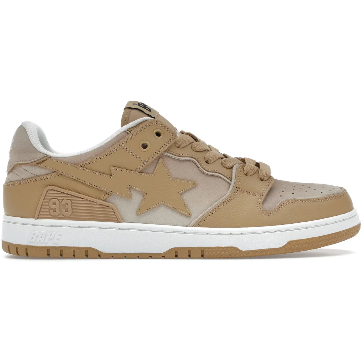 A Bathing Ape Sk8 Sta #4 Beige