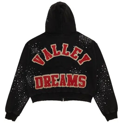 Vale Forever Pluto Cluster Zip Up Zip Up Hoodie