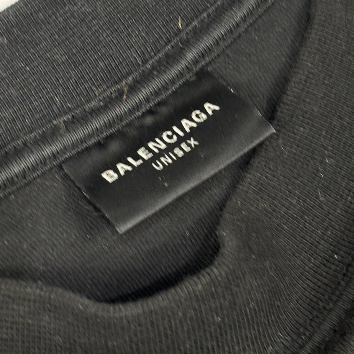 Balenciaga Logo Tee Black