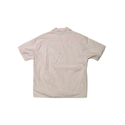 Wacko Maria Guilty Parties Pink/White Cotton Striped Shirt