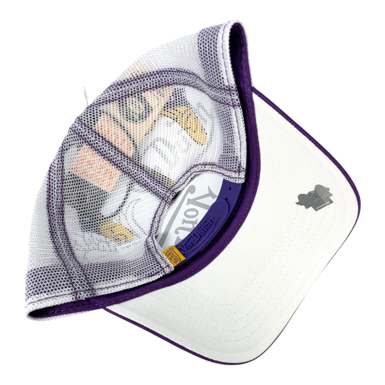 Von Dutch Classic Trucker Hat Purple/Gold