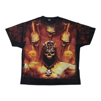 2000’s WWE Triple H AOP Tee Black