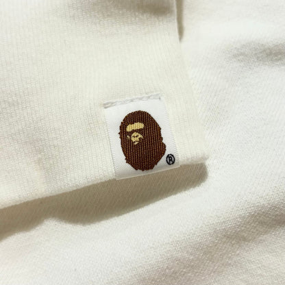 BAPE x Big Sean Shark Full Zip Hoodie White