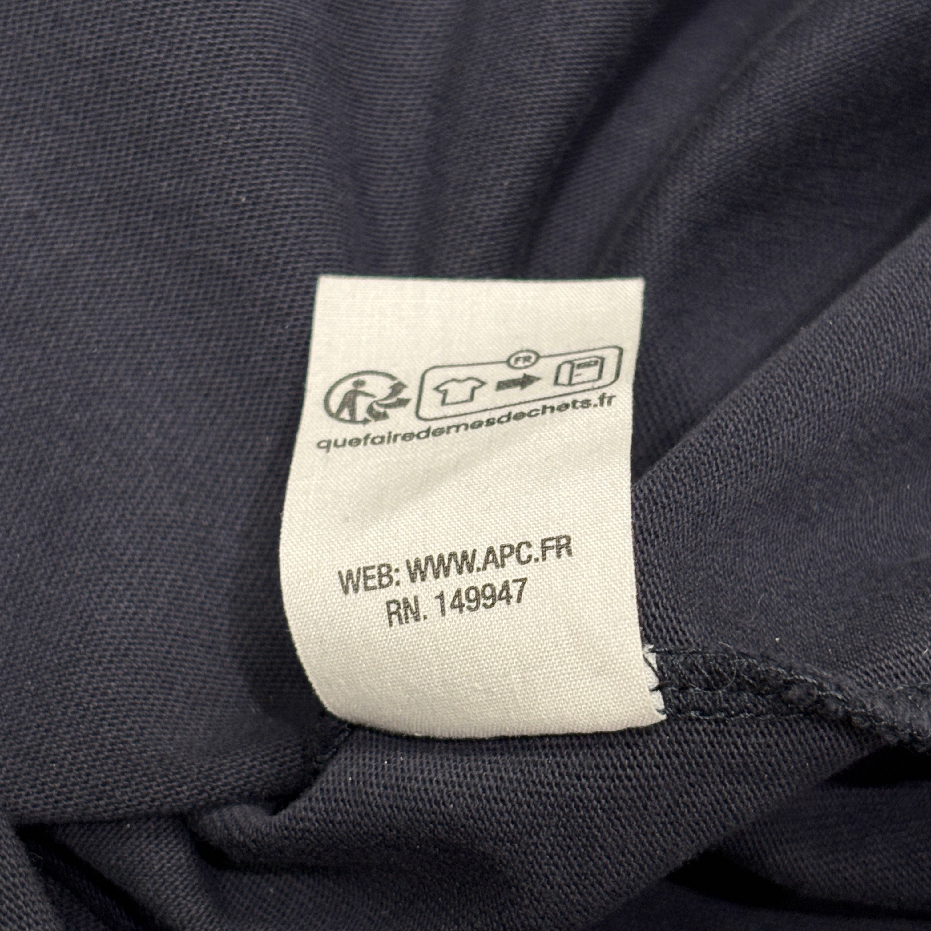 Marc Jacobs x A.P.C. Tee Navy