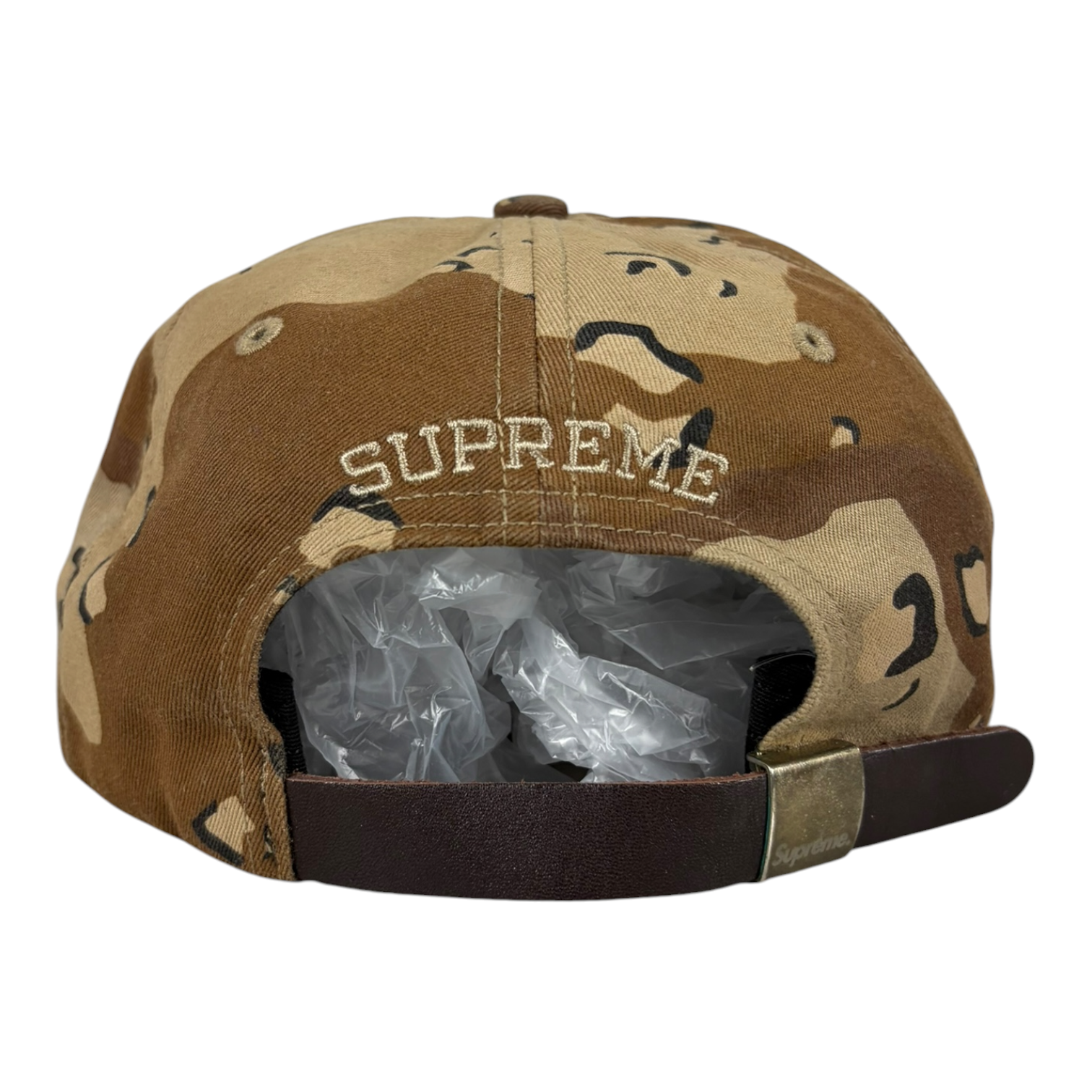 Supreme Tonal S Logo 6-Panel Desert Camo