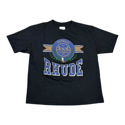 Rhude Cotswold Crest T-Shirt Vintage Black