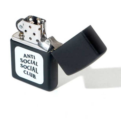 Anti Social Social Club x Playboy Zippo Black