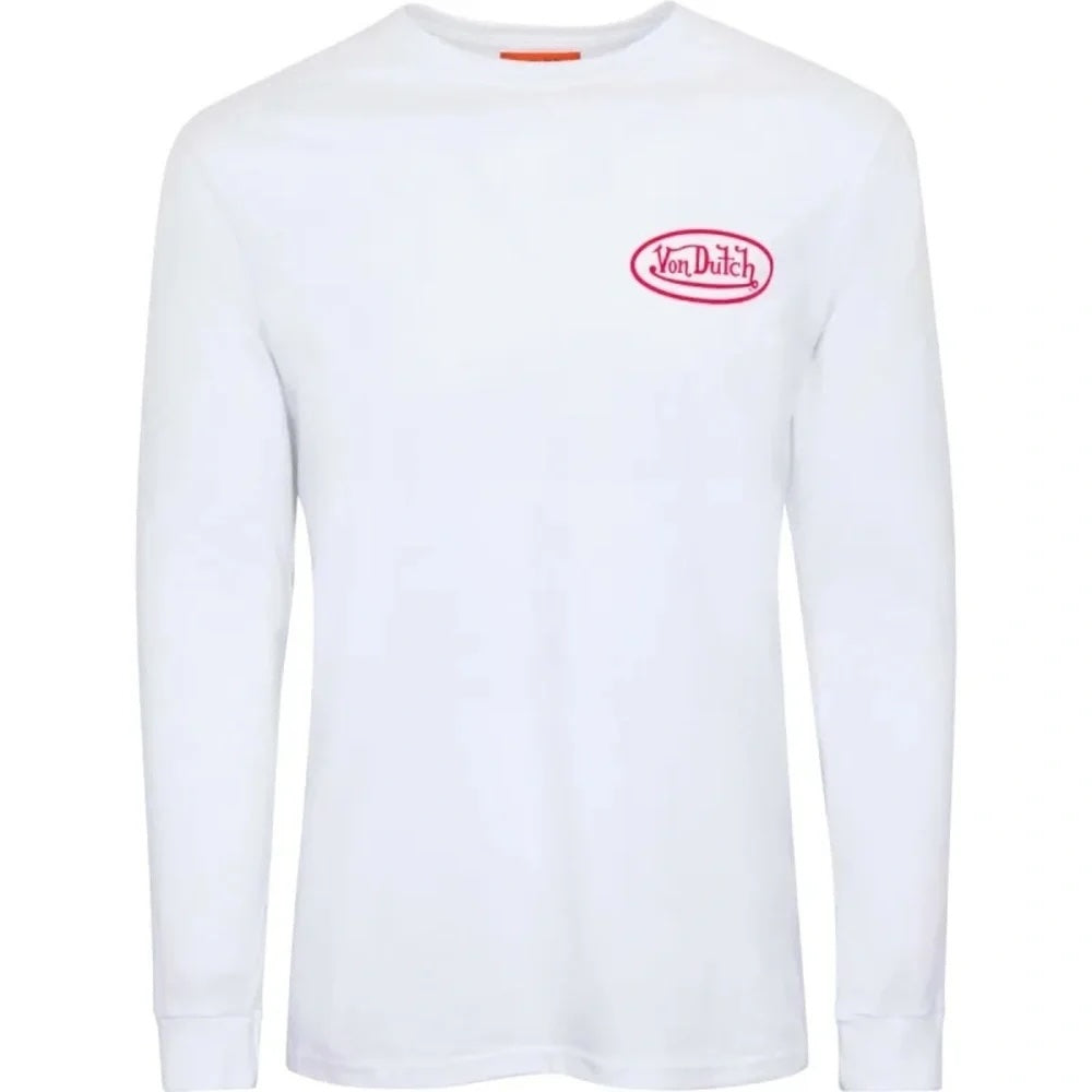Von Dutch VD Snake L/S T-shirt White/Red