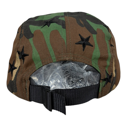 Supreme Stars Camp Cap Olive Camo