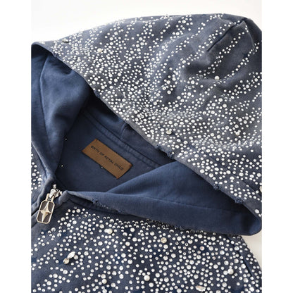 Birth of Royal Child 20K Stellar Diamond Hoodie Blue