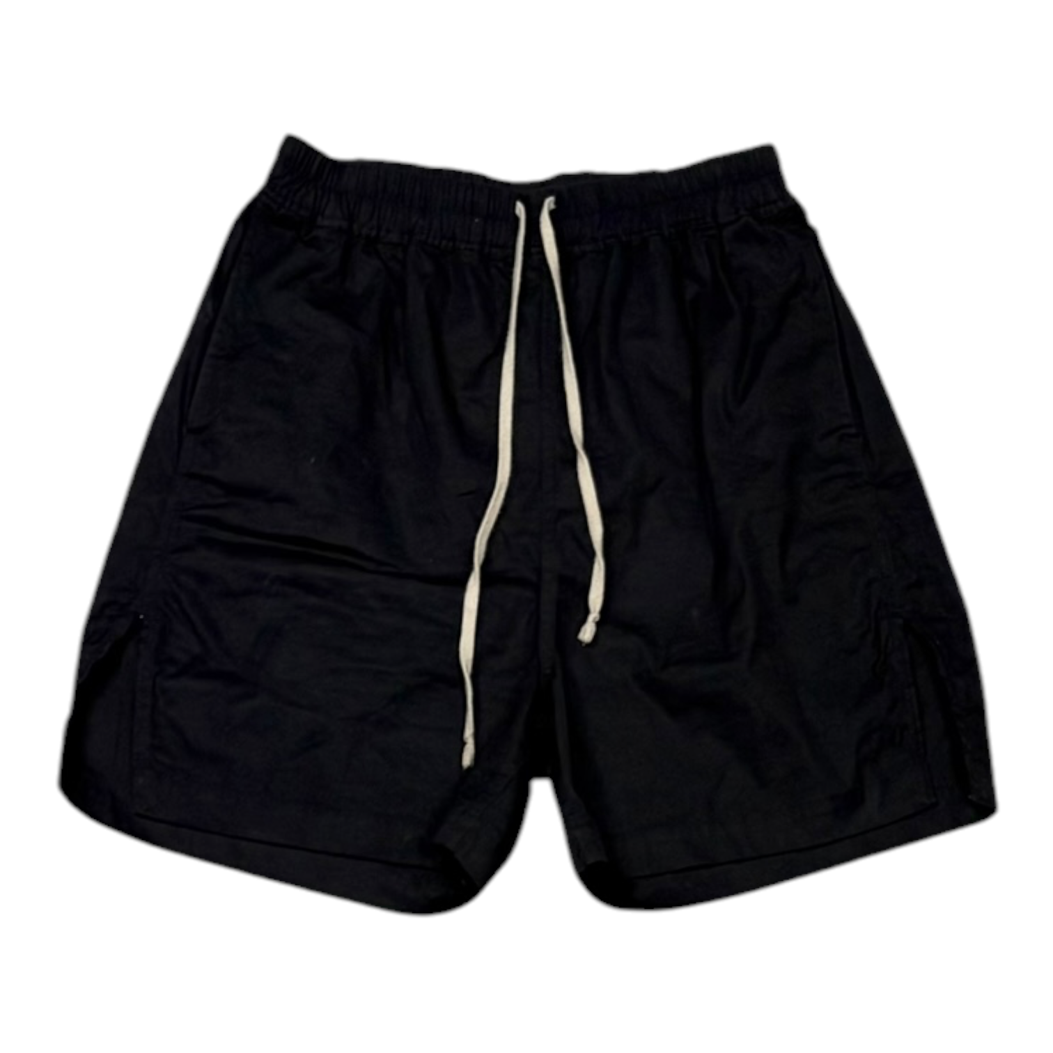 Rick Owens Drawstring Shorts Black