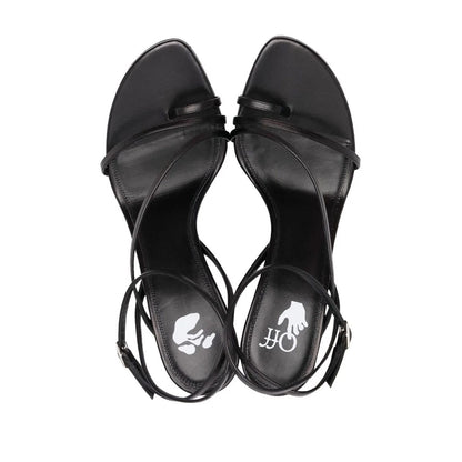 Off-White Allen 110mm Strappy Sandals Black