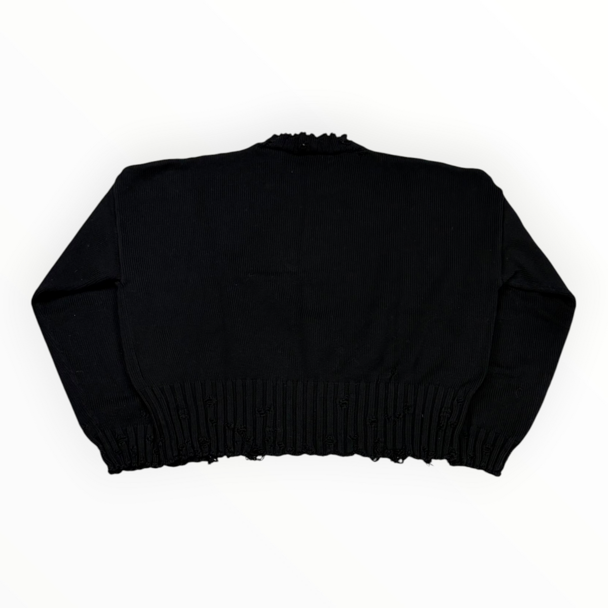 Marni Twisted Crewneck Sweater Black