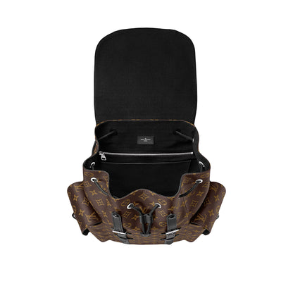 Louis Vuitton Christopher mm Backpack Brown
