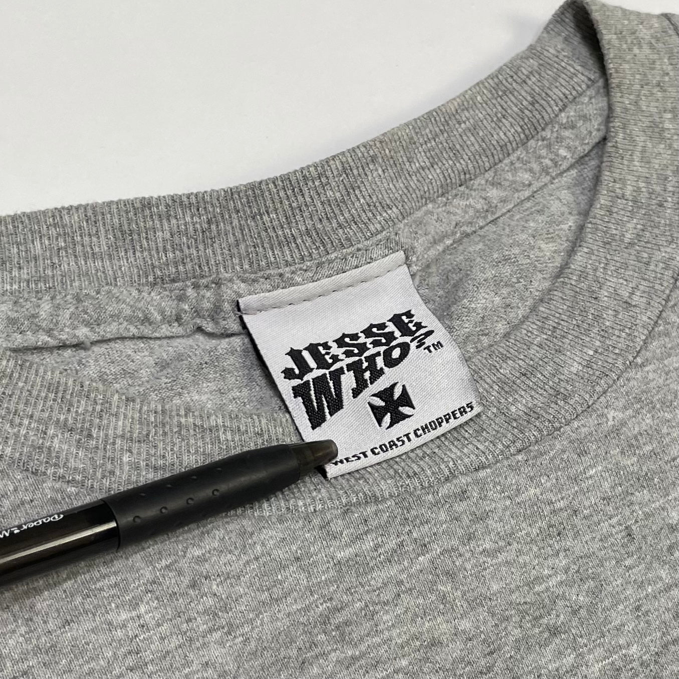90's West Coast Choppers LS Tee Grey