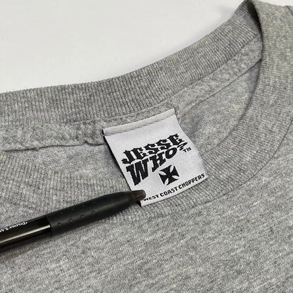 90's West Coast Choppers LS Tee Grey