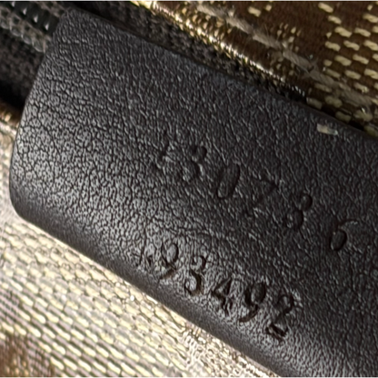 Gucci Original GG Crystal Canvas Abbey Tote