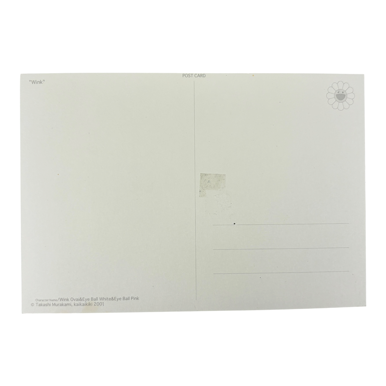 Takashi Murakami Postcard "Wink"