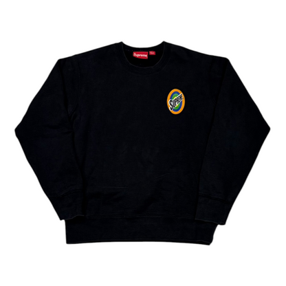 Supreme Spin Crewneck Black