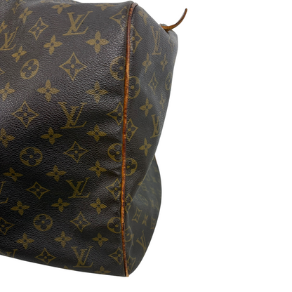 Louis Vuitton Monogram Keepall 55 Brown