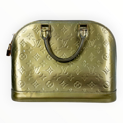 Louis Vuitton Alma PM Monogram Vernis Gold
