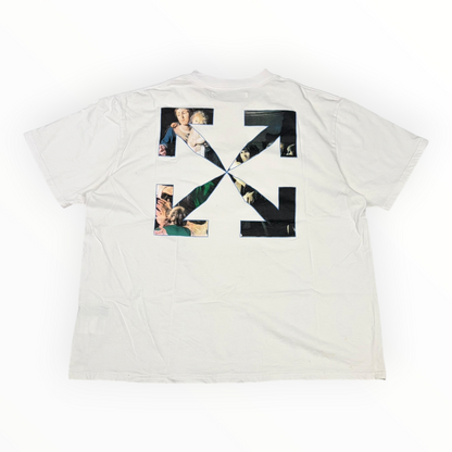 OFF-WHITE Caravaggio Painting Oversized Tee White