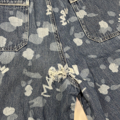 Marni Denim Shorts Iris Blue