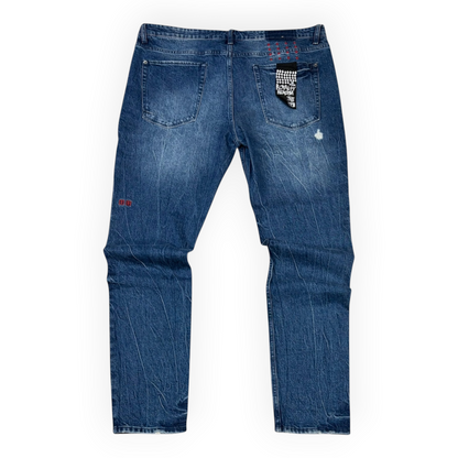 Ksubi Van Winkle Jean Hilite Trashed