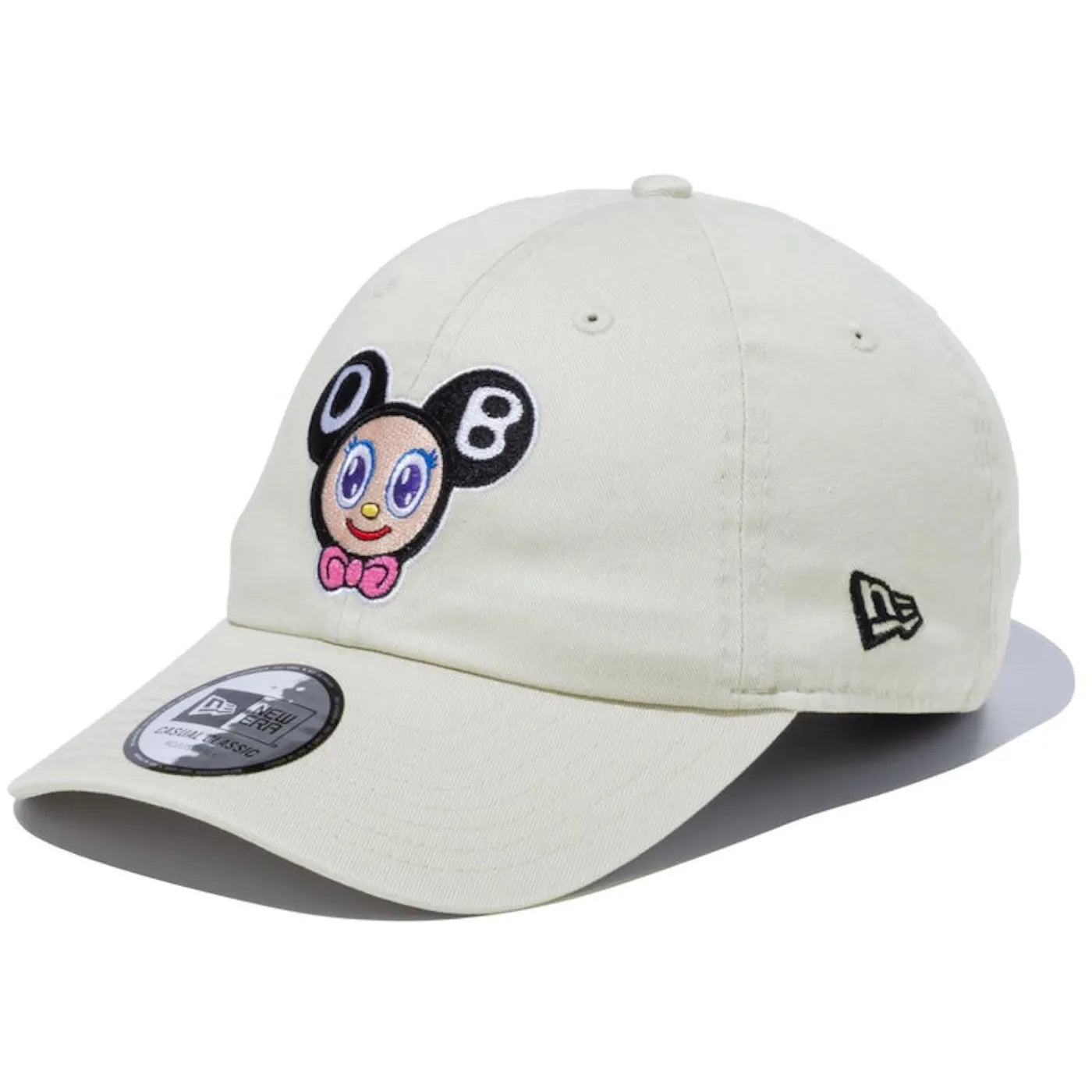 New Era x Takashi Murakami Flower DOB Stone Casual Classic Hat White