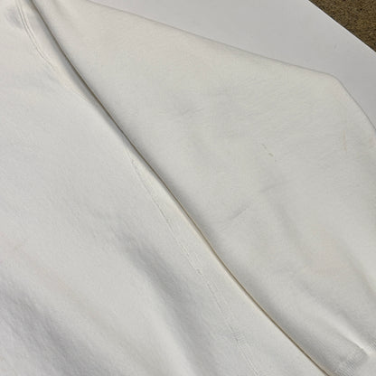 Supreme Washed Box Logo Crewneck White