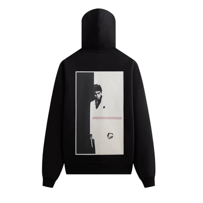 Kith x Scarface Tony Applique Nelson Hoodie Black
