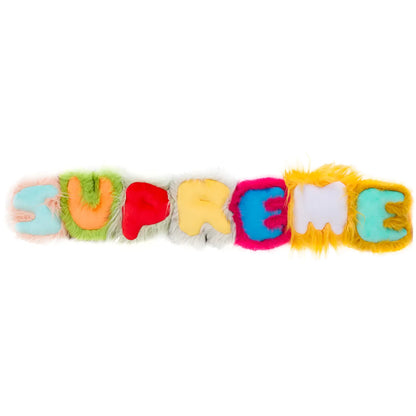 Supreme Faux Fur Pillow Multicolor