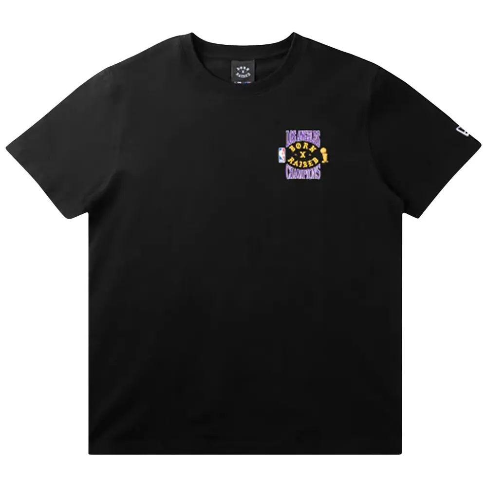 Born x Raised Los Angeles Lakers Championship Short-Sleeve T-Shirt 'Black'