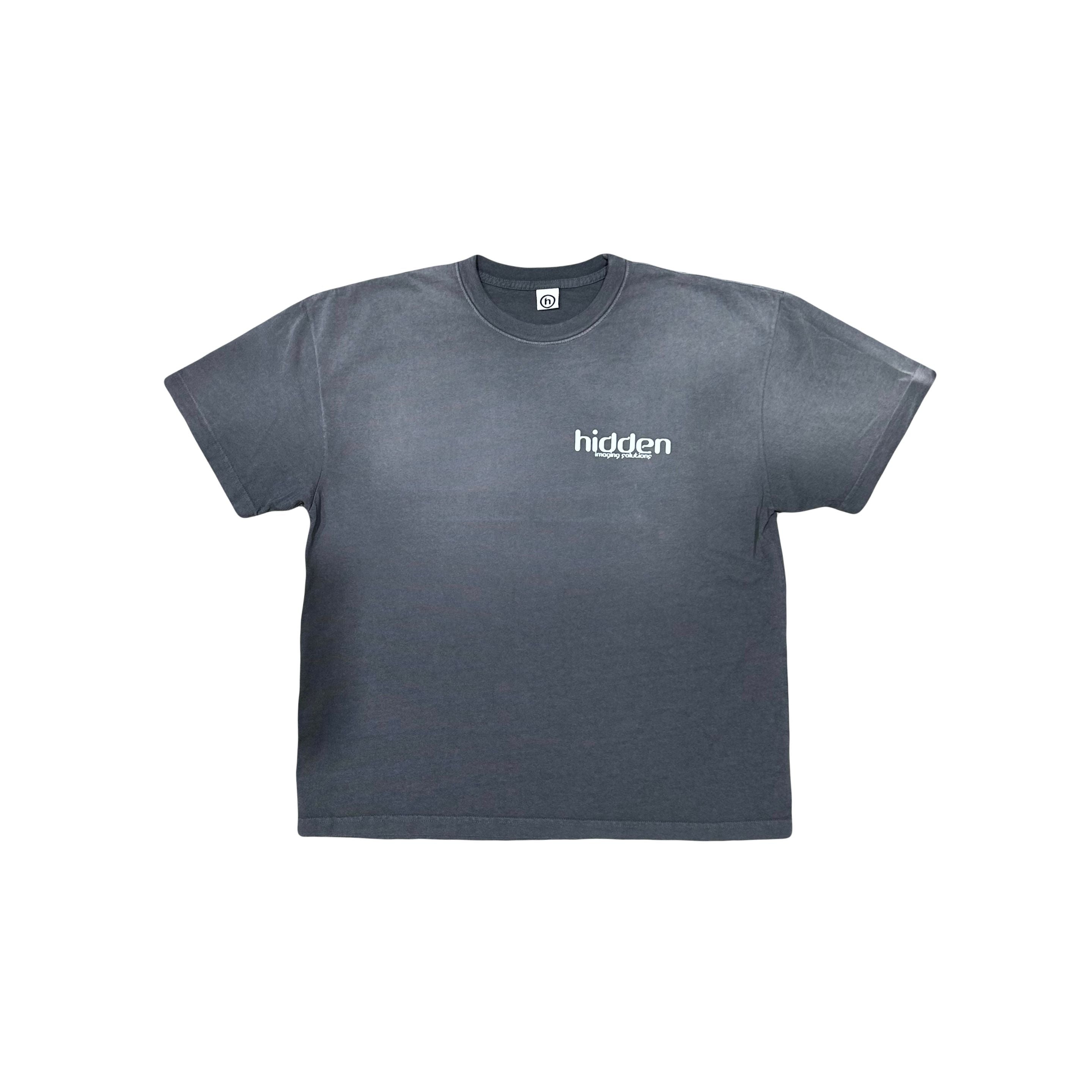 Hidden NY Bio Flowers Tee Washed Black