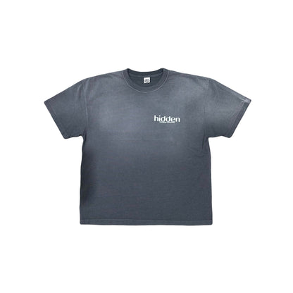 Hidden NY Bio Flowers Tee Washed Black