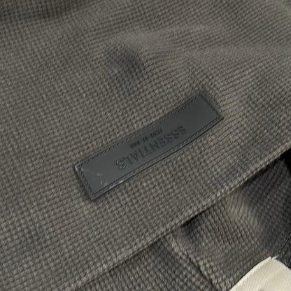 Fear of God Essentials Waffle Raglan Off-Black