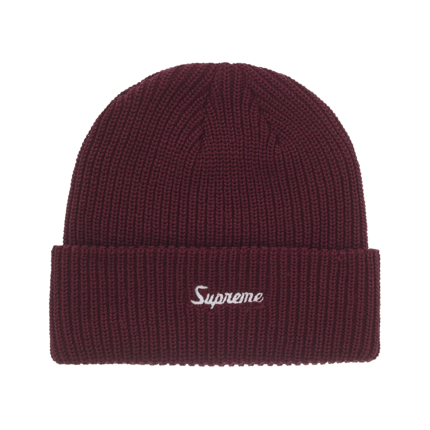 Supreme Loose Gauge Beanie (FW25) Dark Red