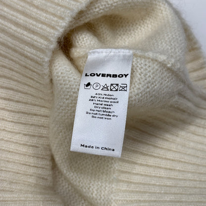 Charles Jeffrey Loverboy Ears Balaclava Sweater Off-white