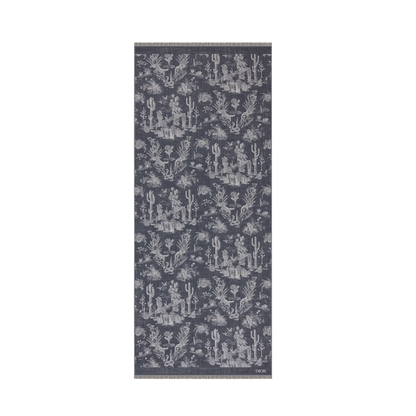 Dior x Cactus Jack Stole 'Blue/White'
