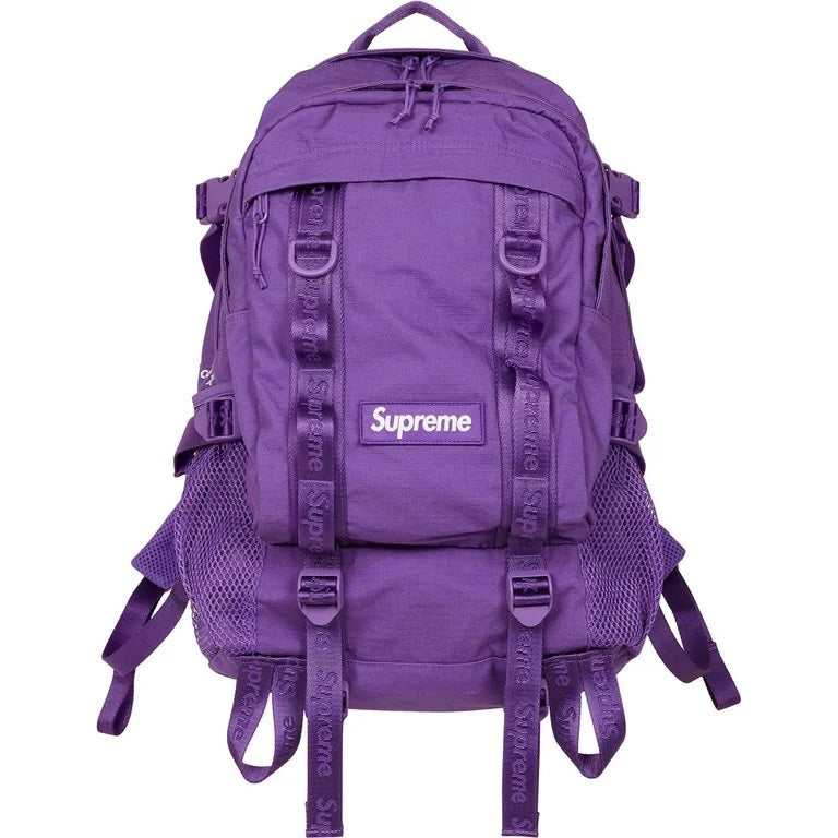 Supreme Logo Backpack (SS26) Purple