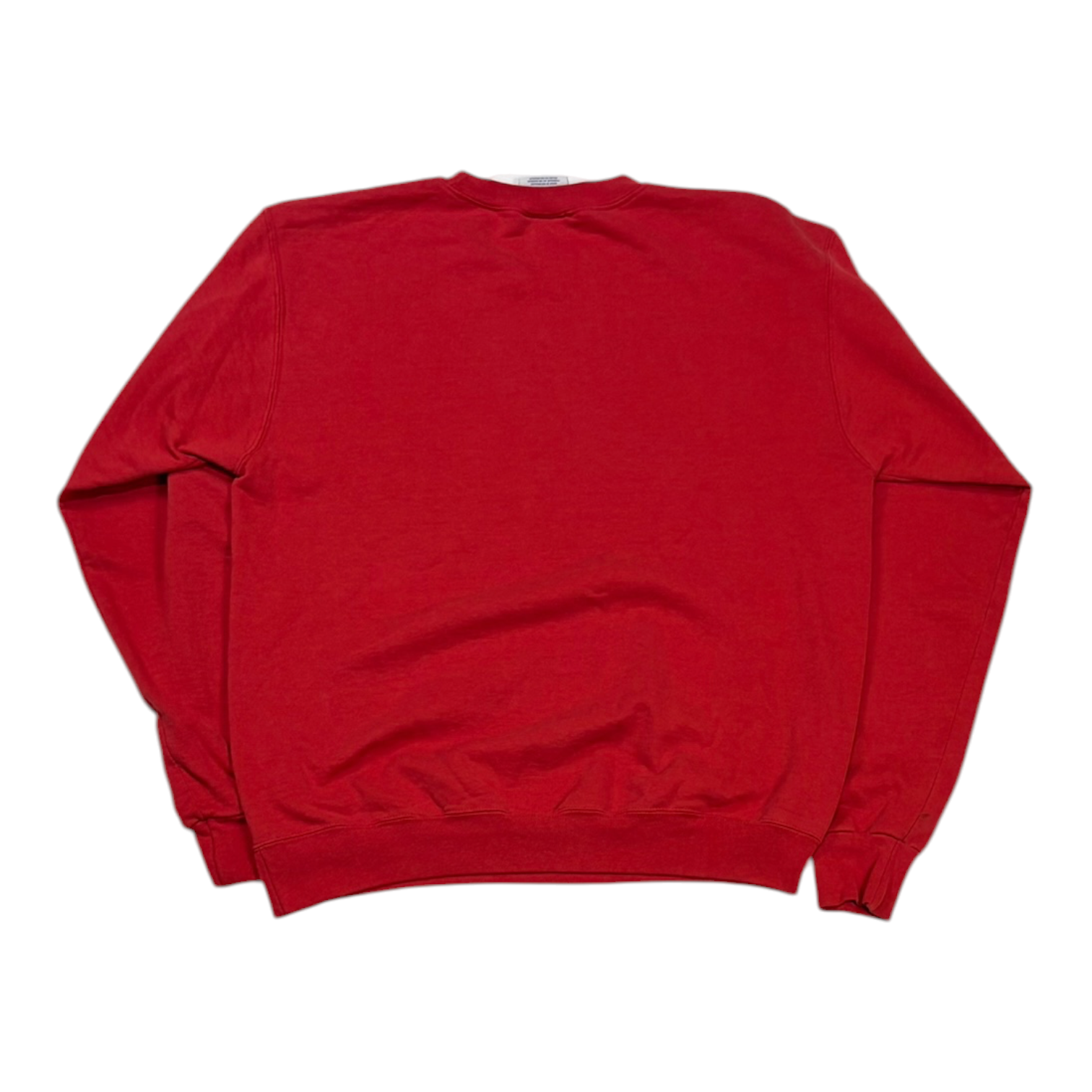 Y2K Champion Wisconsin Crewneck Red