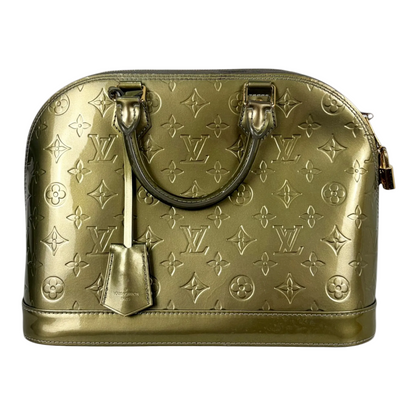 Louis Vuitton Alma PM Monogram Vernis Gold