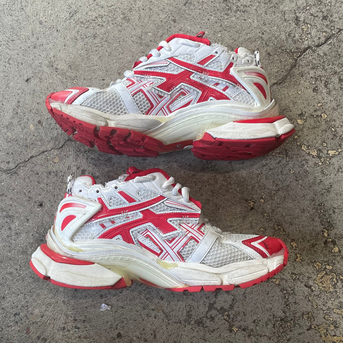 Balenciaga Runner White Red