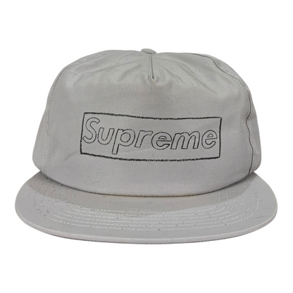 Supreme KAWS Chalk Logo 5-Panel Grey