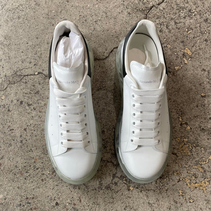 Alexander McQueen Oversized Clear Sole Black