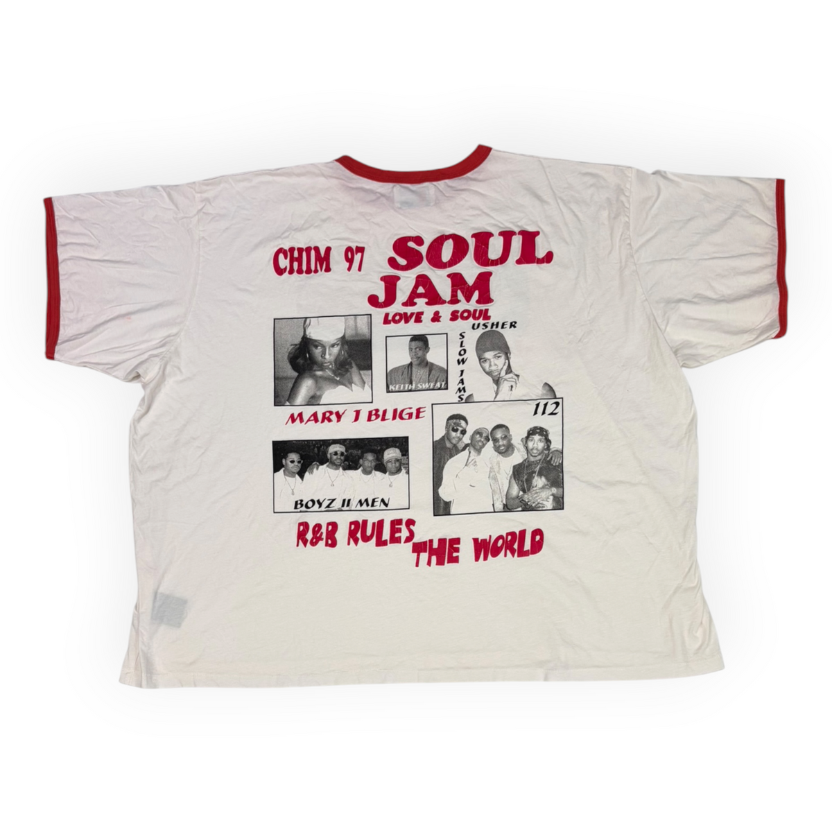HMDD R&B Wringer Tee White