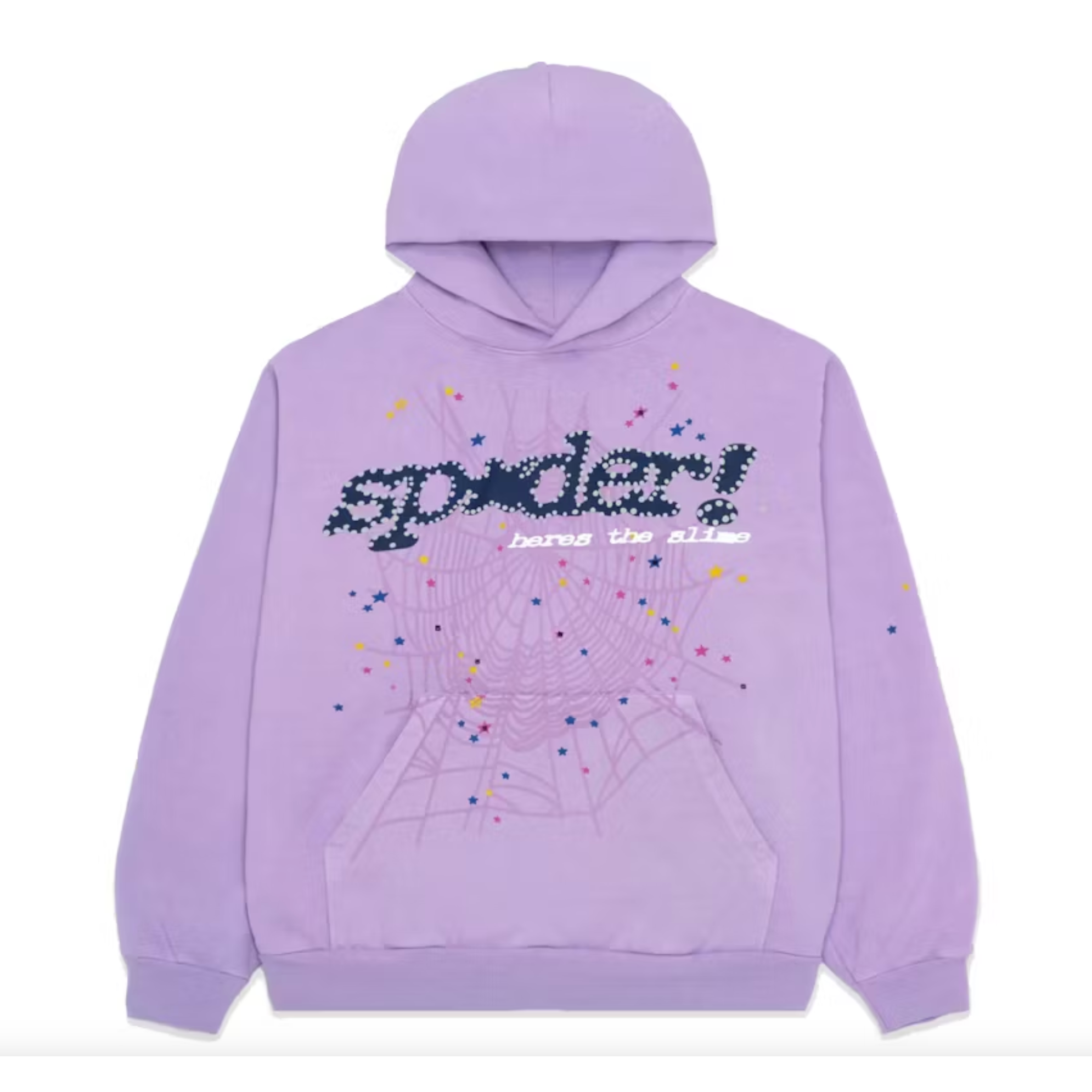 Sp5der Acai Hoodie Purple