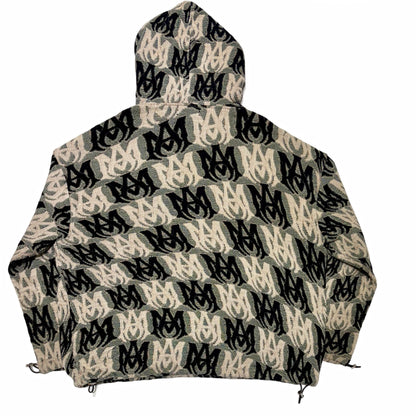 Amiri MA Tapestry Hoodie Green