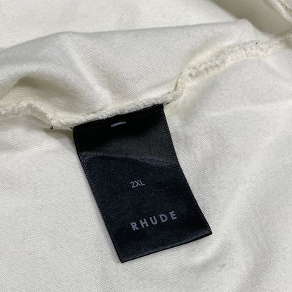 Rhude Cannes Beach Tee Cream